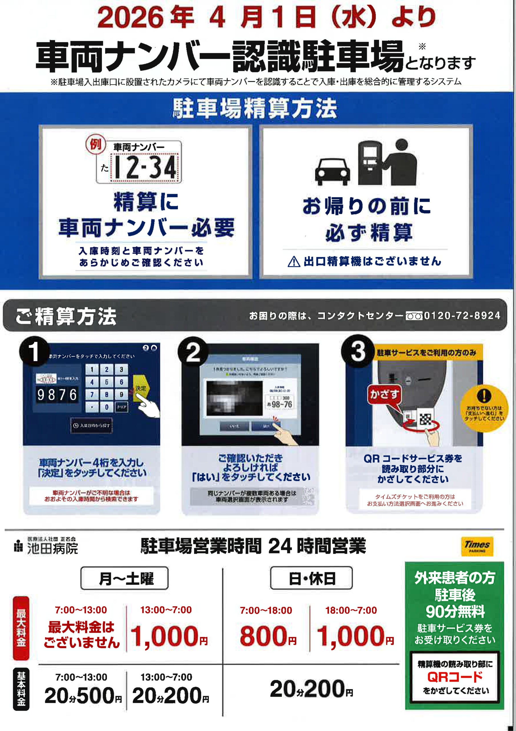 駐車場について